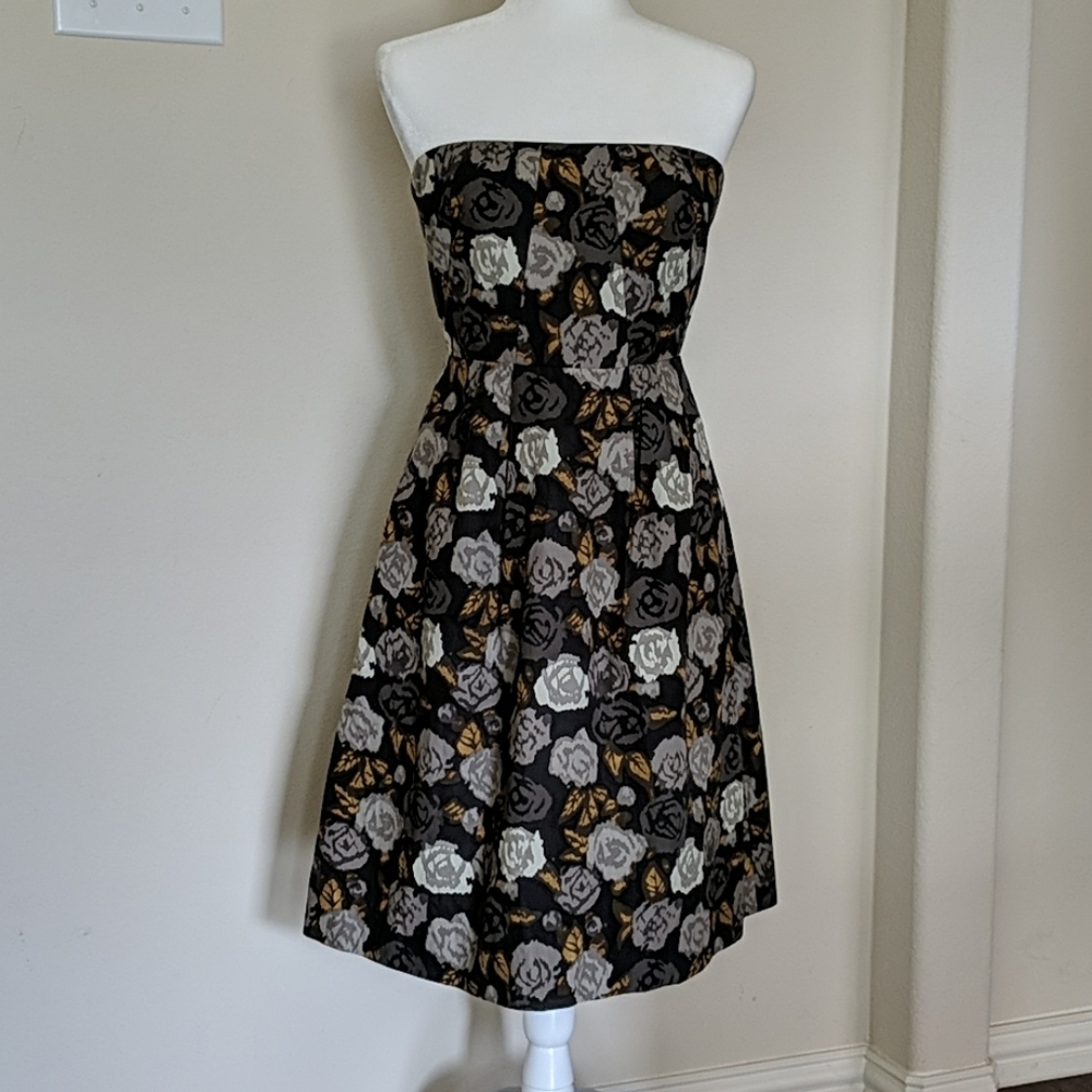 J crew strapless dress